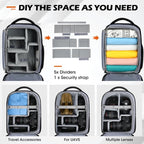 SDYSM Camera Bag Backpack Professional - Image 6
