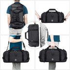 Gym Duffle Bag Backpack Waterproof Sports Duffel Bags Travel Weekender Bag - Image 7