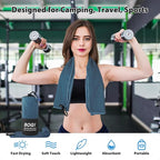 BOGI 4 Pack Microfiber Travel Sports Towel-Quick Dry Towel, Soft Lightweight - Image 5