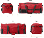 Fitdom 130L 36" Heavy Duty Extra Large Sports Gym Equipment Travel Duffle Bag - Image 2