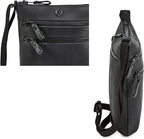 Crossbody Sling Bag for Women Small Real Leather Purse Vintage Travel Crossover - Image 4