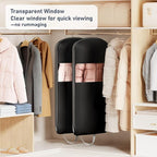 DIMJ 3 Pack 43" Garment Bags for Hanging Clothes - Image 3