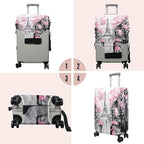 Travel Luggage Cover Suitcase Protector Fits 18-32 Inch Wheel Covers - Image 3