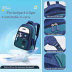 Astronaut-space Backpack for Boys-Girls Elementary Middle School Backpack Book - Image 6