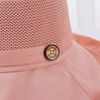 Women Wide Brim Sun Hats Metal Wired Edge Summer UV Protection Beach Fishing Hat - Image 7