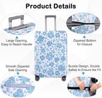 Pink Dino Suitcase Luggage Cover, Thick Suitcase Cover - Image 4