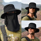 Sun Hats for Men Women Fishing Hat UPF 50+ Breathable Wide Brim Summer UV - Image 2