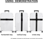 Luggage Straps for Suitcases TSA Approved Travel Belt 8 Pack by Chelmon - Image 5