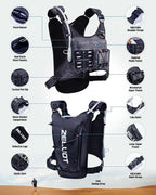 Running Vest with 2L Water Bladder, USA Original Patent, Lightweight Adjustable - Image 5
