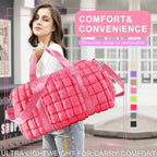 Quilted Travel Duffle Bag Gym Bag - Image 8