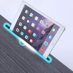 Home Office Lap Desk with Storage Drawer, Cup and Phone Holder, Laptop Bed Tray - Image 9