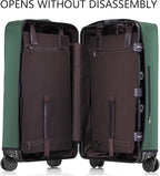 Transparent PVC Suitcase Cover, No Disassembly Required Clear Luggage Protector - Image 2