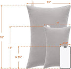 NTBAY Tiny Pillows, Down Alternative 7"x11" Microfiber Mini Pillows - Image 5