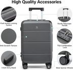 Hanke 24 Inch Checked Luggage - Image 3