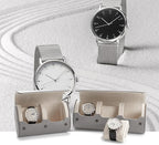 Oirlv Luxury Leather Watch Storage Case Watch Box - Image 2