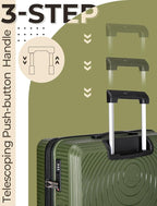 Luggage Sets 5 Piece, Suitcases - Image 3
