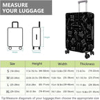 Travel Luggage Cover Suitcase Protector Fits 18-32 Inch Wheel Covers - Image 6