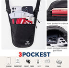 Crossbody Money Belt for Travel Women & Men Hidden, Travel Wallet Pouch - Image 5