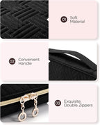BAGSMART Jewelry Organizer Bag Travel Jewelry Storage Cases - Image 6
