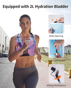 ECOHUB Running Hydration Vest Backpack, Lightweight Breathable Pack - Image 6