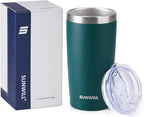 SUNWILL Travel Coffee Tumbler 20 oz, Insulated Mug - Image 4