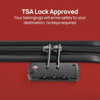 Carry on Luggage 22 X 14 X 9 Airline Approved, 20 Inch Luggage - Image 6