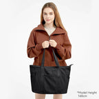 Tote Bag for Women with Zipper, Travel Tote Bags with Compartments Large - Image 3