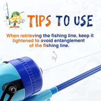 Kids Fishing Pole, Telescopic Fishing Rod, Toddler Collapsible Fishing Rod and - Image 5