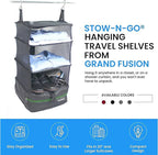 Grand Fusion Stow-N-Go Travel Luggage Organizer – Portable Hanging Travel - Image 9
