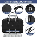 Weekender Bag for Women, Travel Duffel Bag Carry On Overnight Bag - Image 5