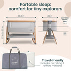 CoZee® Air Baby Bassinet & Bedside Sleeper - Image 6