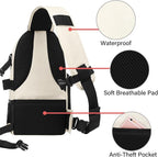 MOSISO Camera Sling Bag, DSLR/SLR/Mirrorless Camera Backpack Case Shockproof - Image 4