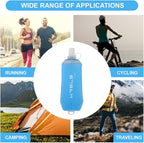 200ml/350ml/500ml Collapsible Soft Flask, BPA Free Folding Soft Water Bottle - Image 6