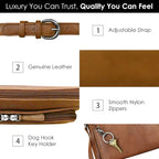ili New York Genuine Leather Crossbody Bags - Image 4