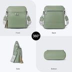 Crossbody Purse for Women, Lightweight Medium Crossbody Bag Soft Leather - Image 7