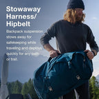 Osprey Fairview 55L Women's Travel Backpack, Night Jungle Blue - Image 4