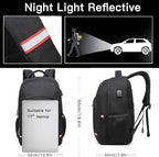 Laptop Backpack for Men, Large Anti-Theft Business Travel Backpack - Image 4