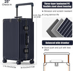 Aluminium Frame Checked-Luggage - Image 3