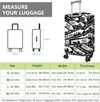 Travel Luggage Cover Suitcase Protector Fits 18-32 Inch Wheel Covers - Image 6