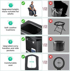 2025 Upgraded 16.5'' XL Portable Toilet - Image 6