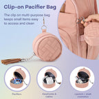 RUVALINO Diaper Bag Backpack, Large Capacity, Waterproof - Image 9
