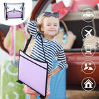 COOLBEBE Kids Travel Tray for Car Seats, Toddler Lap Desk - Image 7