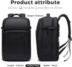 Travel Backpack for Men, 17.3 Inches Business Laptop Backpack Water-Resistant - Image 5