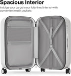 mixi 26 Inch Large Checked Luggage PC Hardshell Suitcases - Image 3