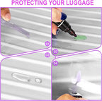 28 Inch Full Clear PVC Suitcase Cover Protectors - Image 3