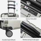 KROSER Hardside Expandable Carry On Luggage - Image 4