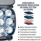 CleverMade Collapsible Insulated Cooler Bag – Leakproof Soft Folding Cooler - Image 7