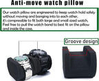 Hard Watch Travel Case, 3 slots Watch Roll Case Storage and Organizer - Image 4