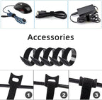 Electronic Organizer Travel Case, Travel Cable Bag, Water Resistant, Double - Image 7