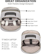 LOVEVOOK Laptop Backpack for Women, Travel Computer Work Bags - Image 3